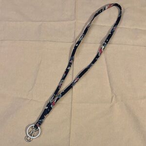 Navy Blue Key Lanyard